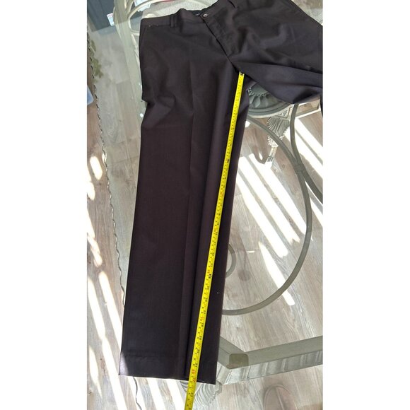 Claiborne Mens Dark Brown Dress Pants 38 Polyester & Rayon Blend - Picture 6 of 6